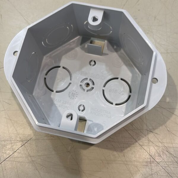 Caja Octogonal Plástica