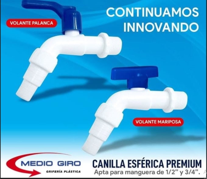 Canilla plastica mg