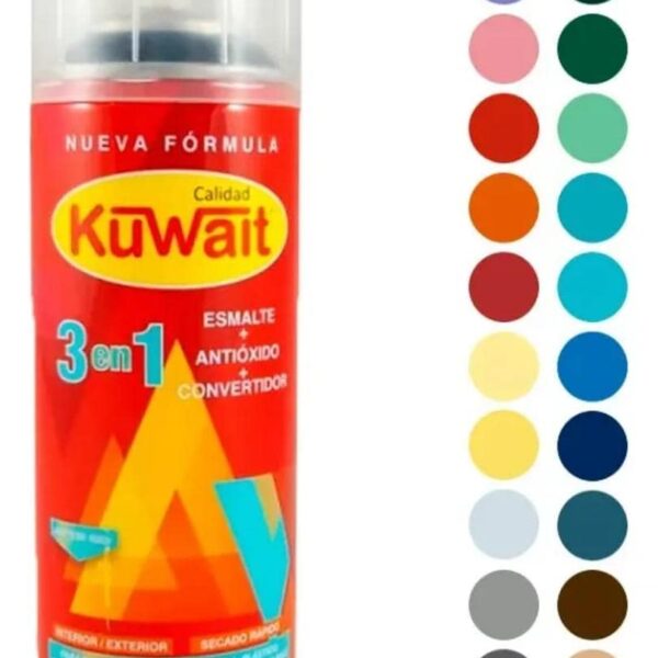 Aerosol Kuwait Colores Básicos