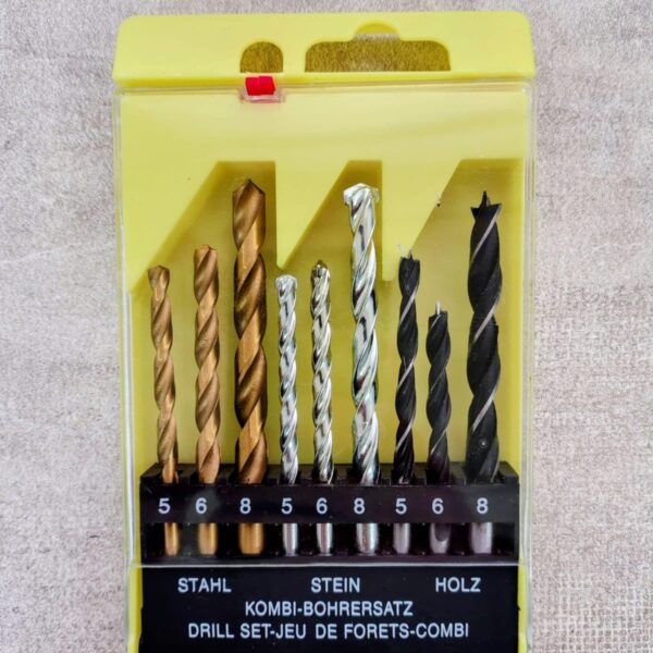 Mecha x9 Piezas Madera- Metal- Pared