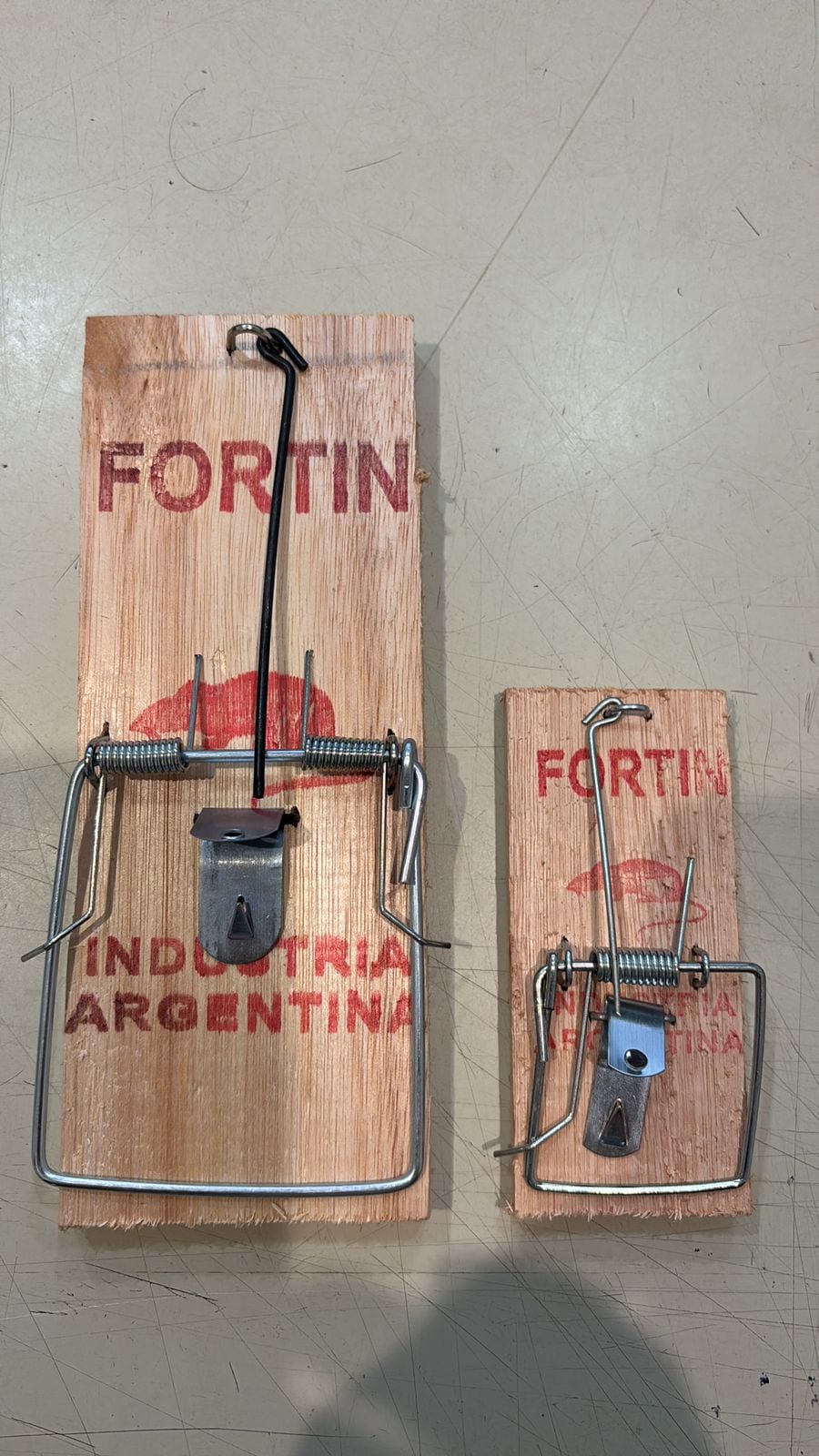 Trampera para rata fortin