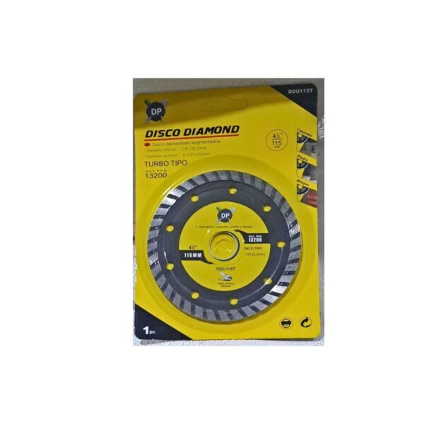 Disco Diamantado "DP" Laser